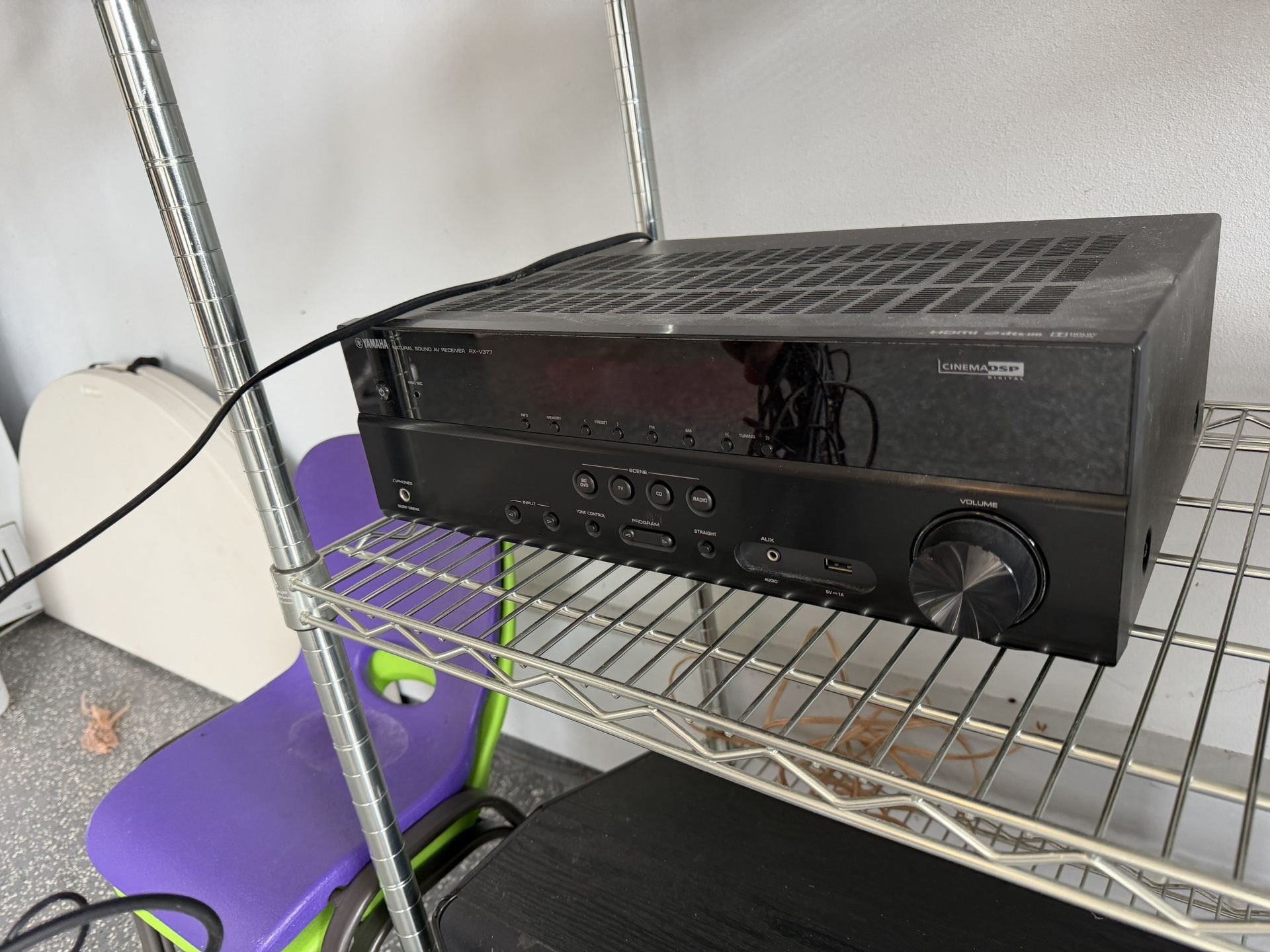 Yamaha Receiver Boston Audio Amp And Polk Audio Speaker Bundle