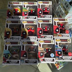 Funko Pop Deadpool Set