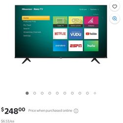 Hisense 58” 4K ROKU SMART TV