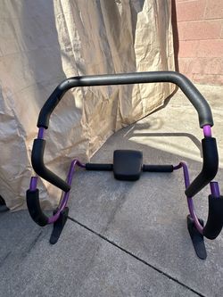 Ab Roller Push Up Bar.   Great for beginners