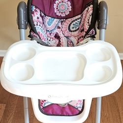 Baby Trend Sit Right High Chair, Paisley