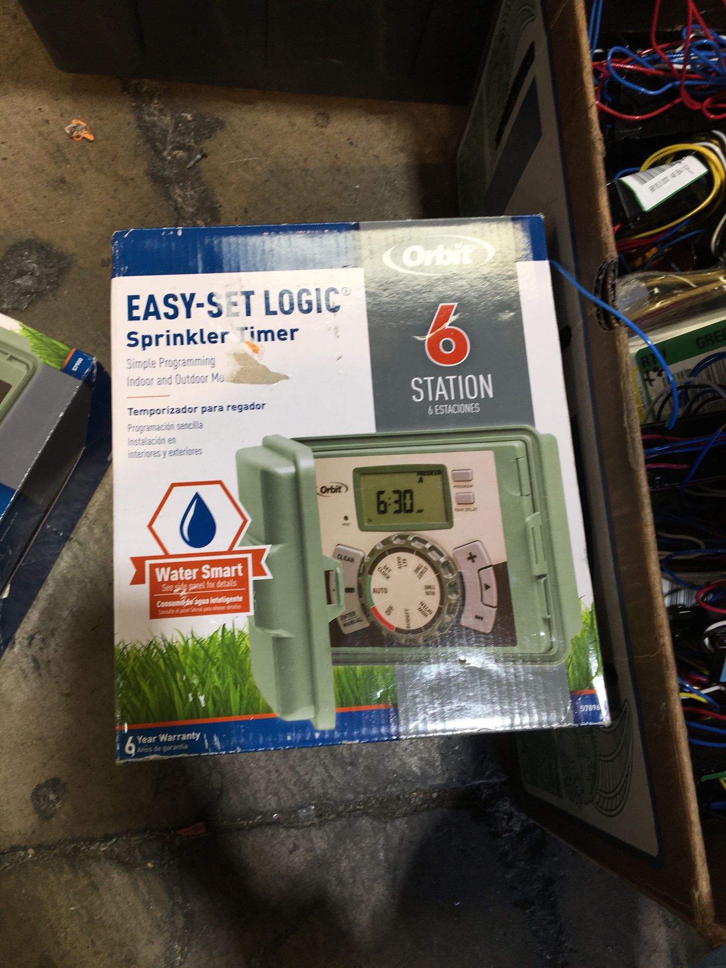 Orbit easy set LoLo c sprinkler timer 6 station