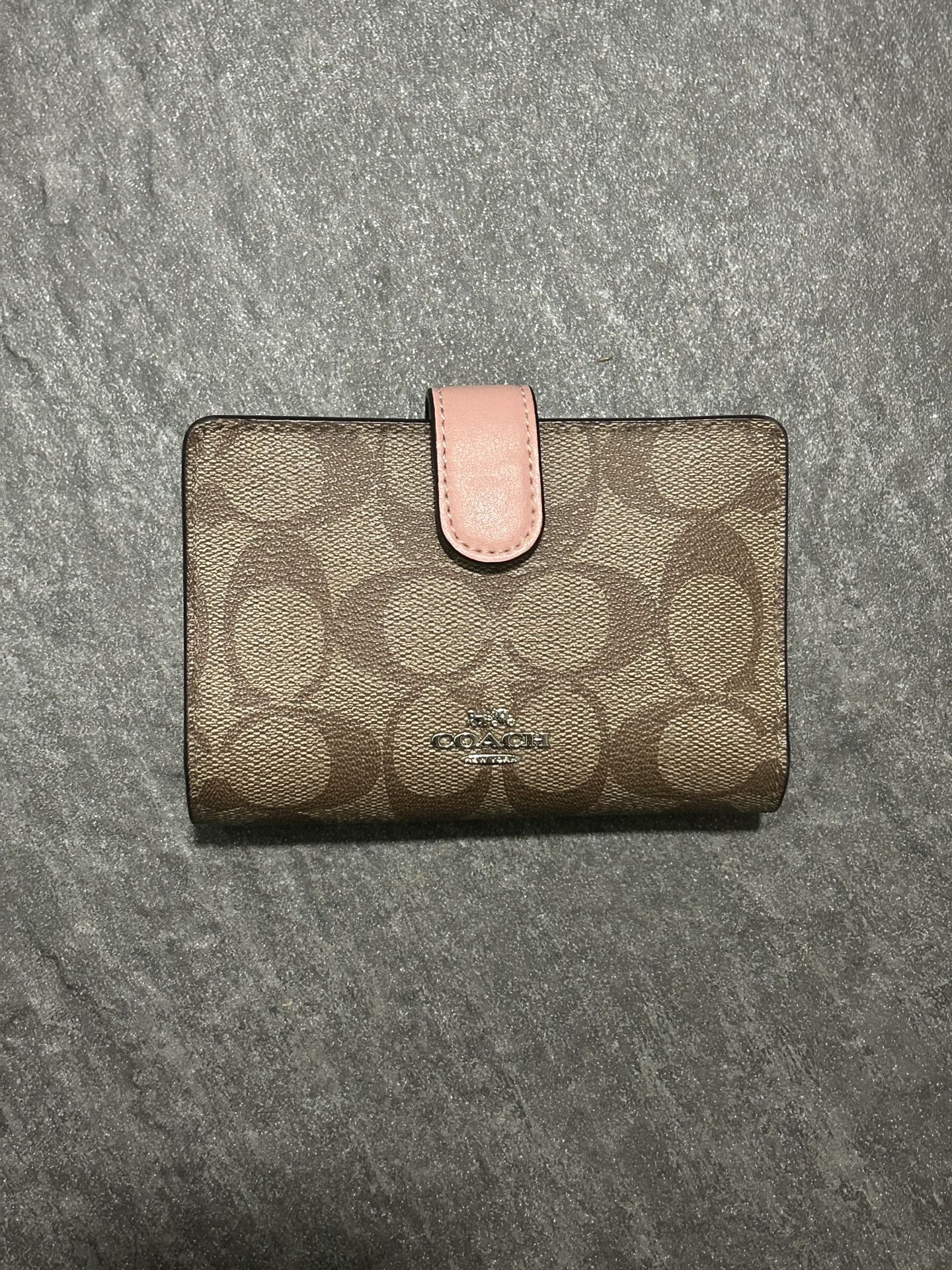 Pink Coach Wallet