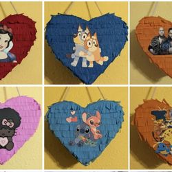 Mini Piñatas For Valentines Day