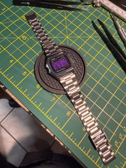 Casio A158WA "Dark Matter" Mod
