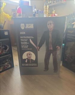 Spirit Halloween Jason Animatronic New Unopened RARE!!