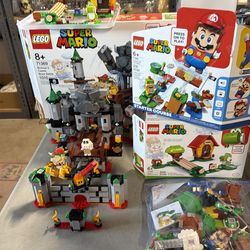 3 Lego Super Mario Sets - Complete with boxes
