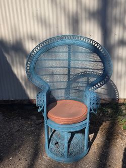 Vintage Peacock Chair