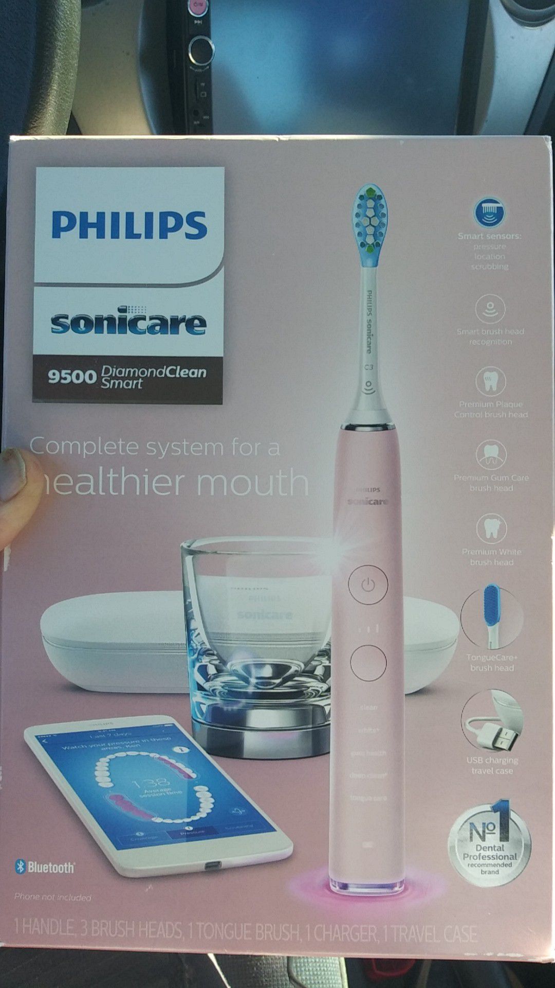 Philips sonic care 9500 pink