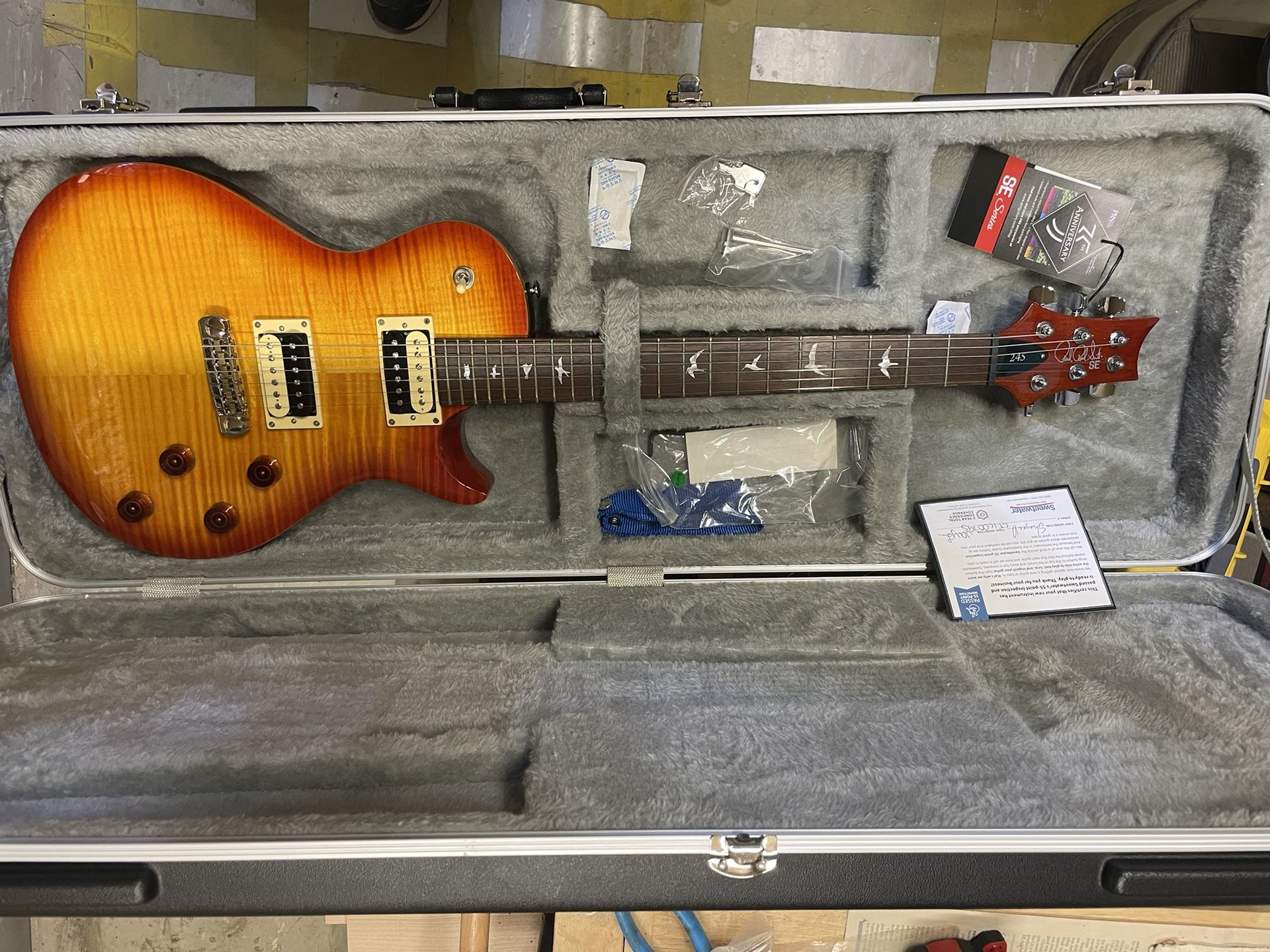 New Unplayed PRS Guitar, Amps, Dean Guitar & Foot pedal