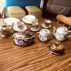 Fenix Russian porcelain With Some Mix Matched Lenox Bone China And Mika’s a