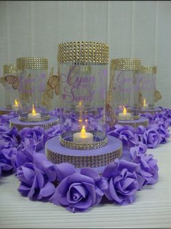 Sweet16,quinceańeras Or Party Centerpieces