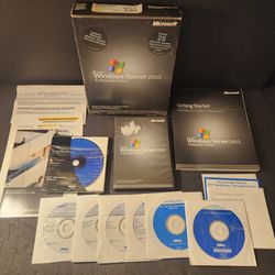 Microsoft Windows Server 2003 Enterprise 25 CAL P72-00818 CD Key Lot Retail Box