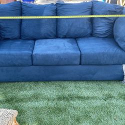 Navy Blue Couch