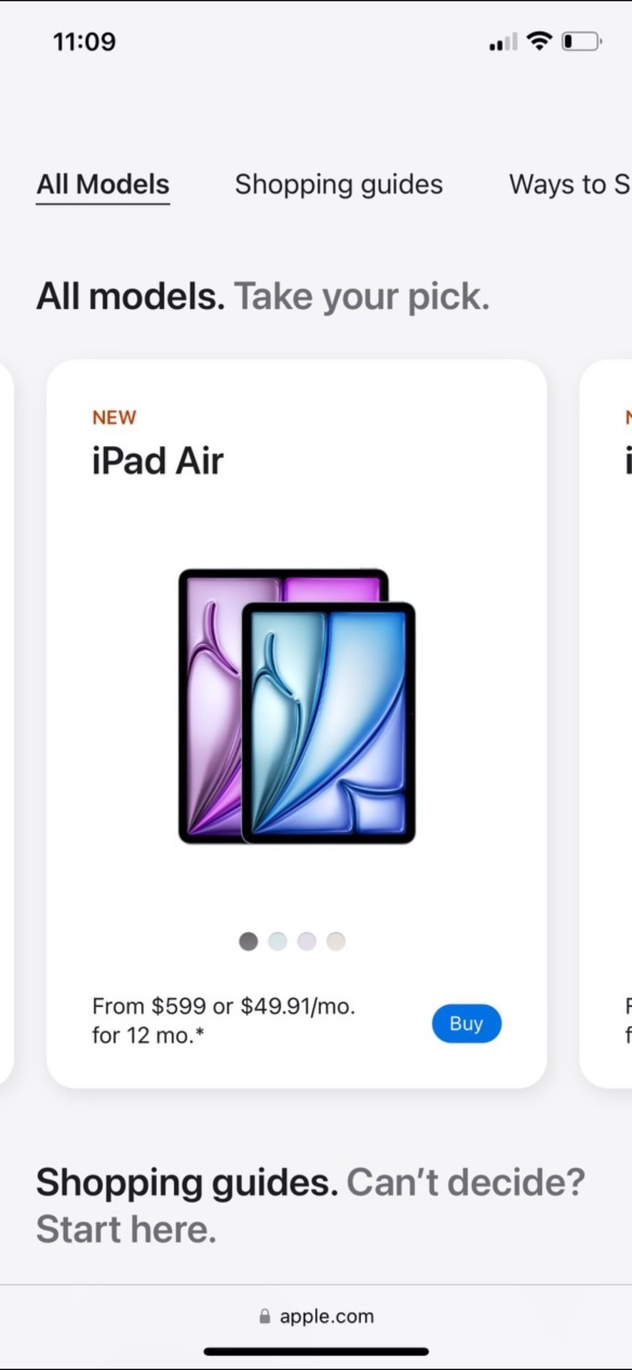 Apple iPad Latest Generation 256g