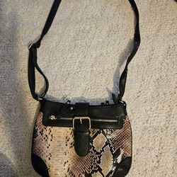 Snake Skin Like purse/ Crossbody 