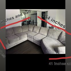 Light gray sectional 