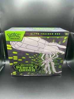 Pokemon TCG ETB, Perfect Order, Chaos Rising, Surging Sparks