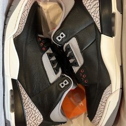 Jordan 3 Retro “Black Cement” size 12 