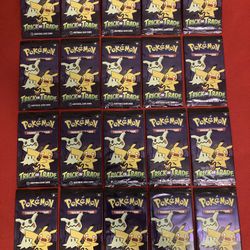 20 Pokemon Trick Or Trade Booster Packs