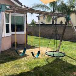 Free A-Frame Swing Set
