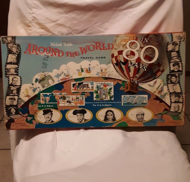 Around The World In 80 Days Board Game