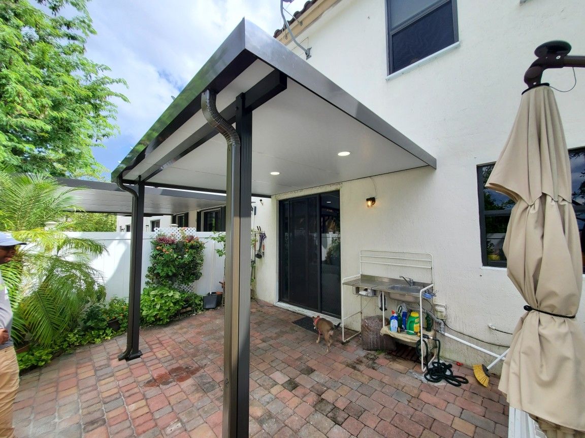 Aluminum Roof........