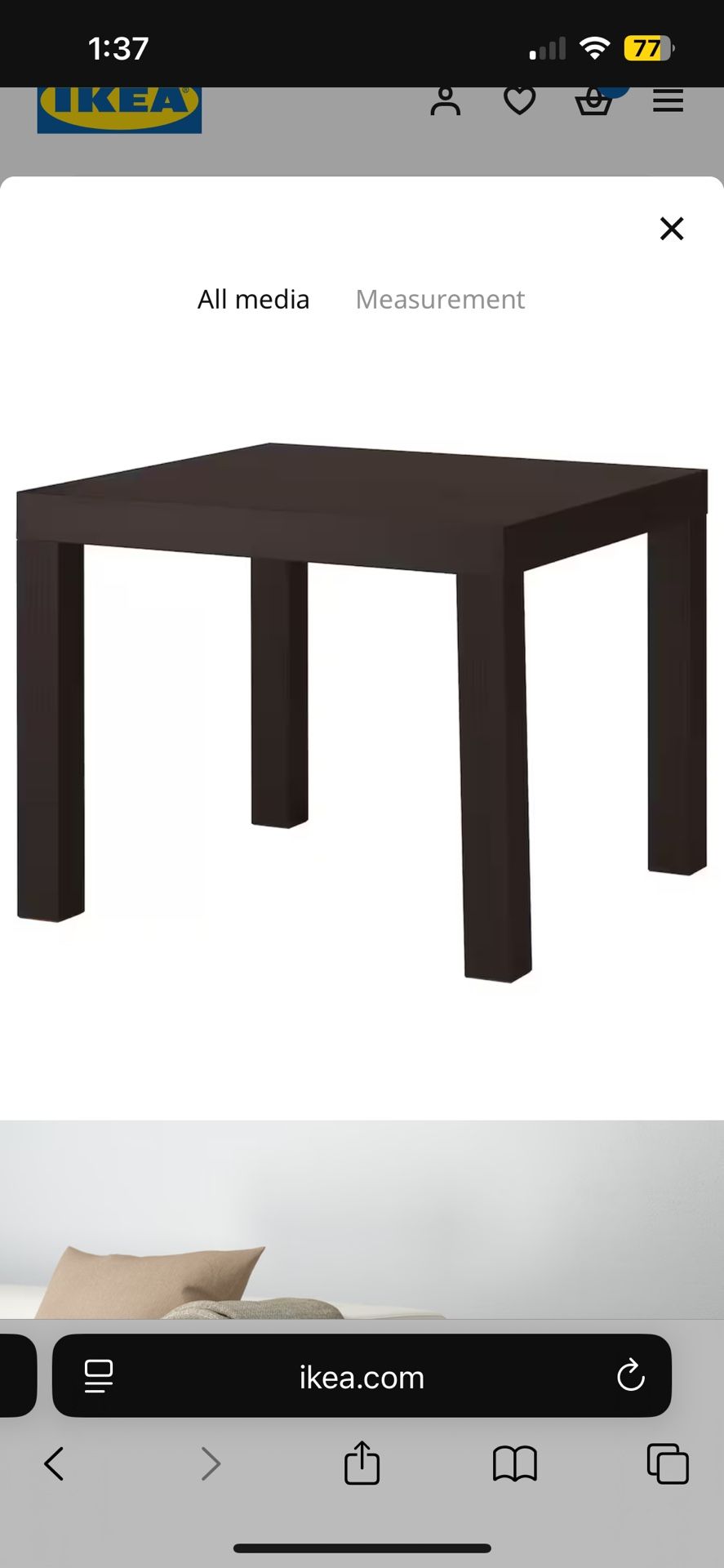 TABLE . END & SSIDE Table