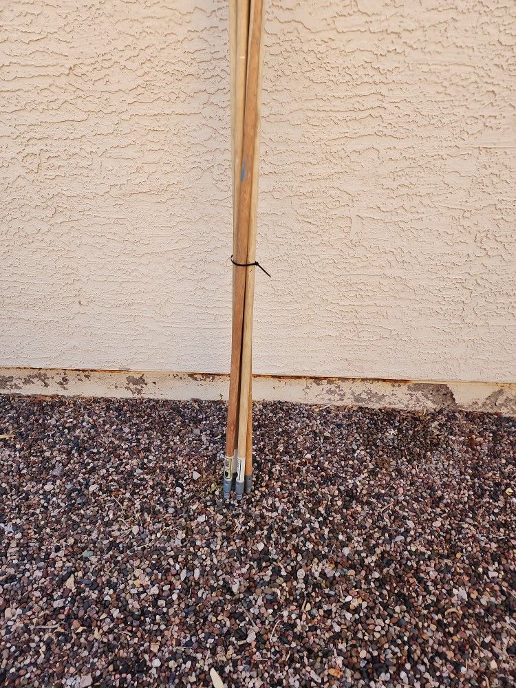 Wooden Paint Sticks - 5 Total