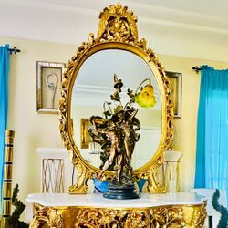 Beautiful Gilded Mirror 