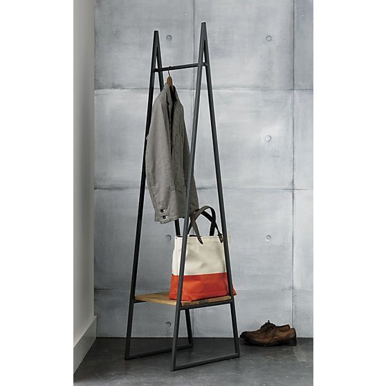 CB2 butler stand (coat rack/ storage)