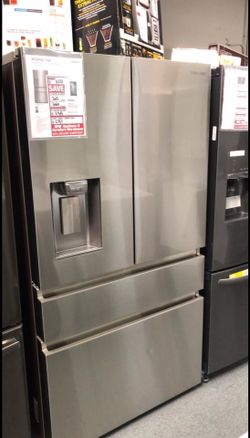 Fridge refrigerator counter depth Samsung original price $3221 our price $2399
