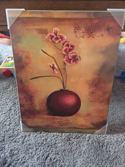 Red Orchid 1 Print Wall Decor