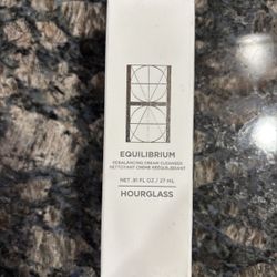 NEW HOURGLASS EQUILIBRIUM REBALANCING CREAM CLEANSER $10!!