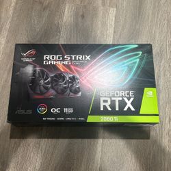 ROG Strix 2080 ti graphics card 11gb