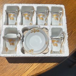12 Piece Porcelain Coffee Set