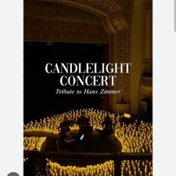 HANZ ZIMMER CANDLELIGHT CONCERT TICKETS
