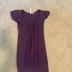 Purple Tshirt Dress
