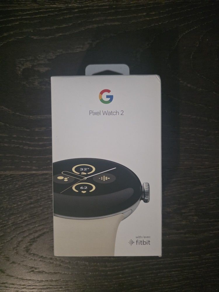 Google Pixel Watch 2 - Wifi Polished Silver Case / Porcelain Active Band