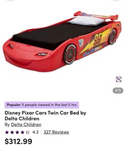 Cars McQueen bed frame twin size