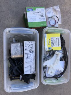 Miscellaneous parts for VW and BMW cars. 