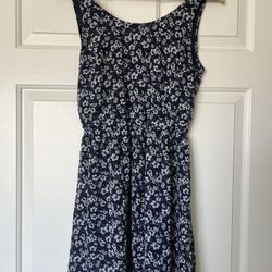 Blue Floral Dress