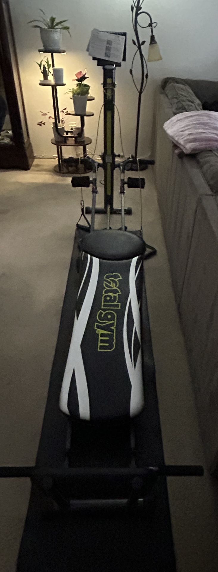 Pretty much brand new total gym with all accessories
