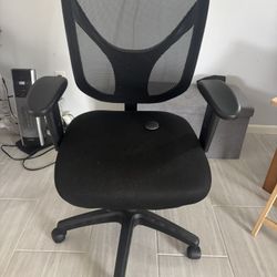 Office Chair One Broken Wheel