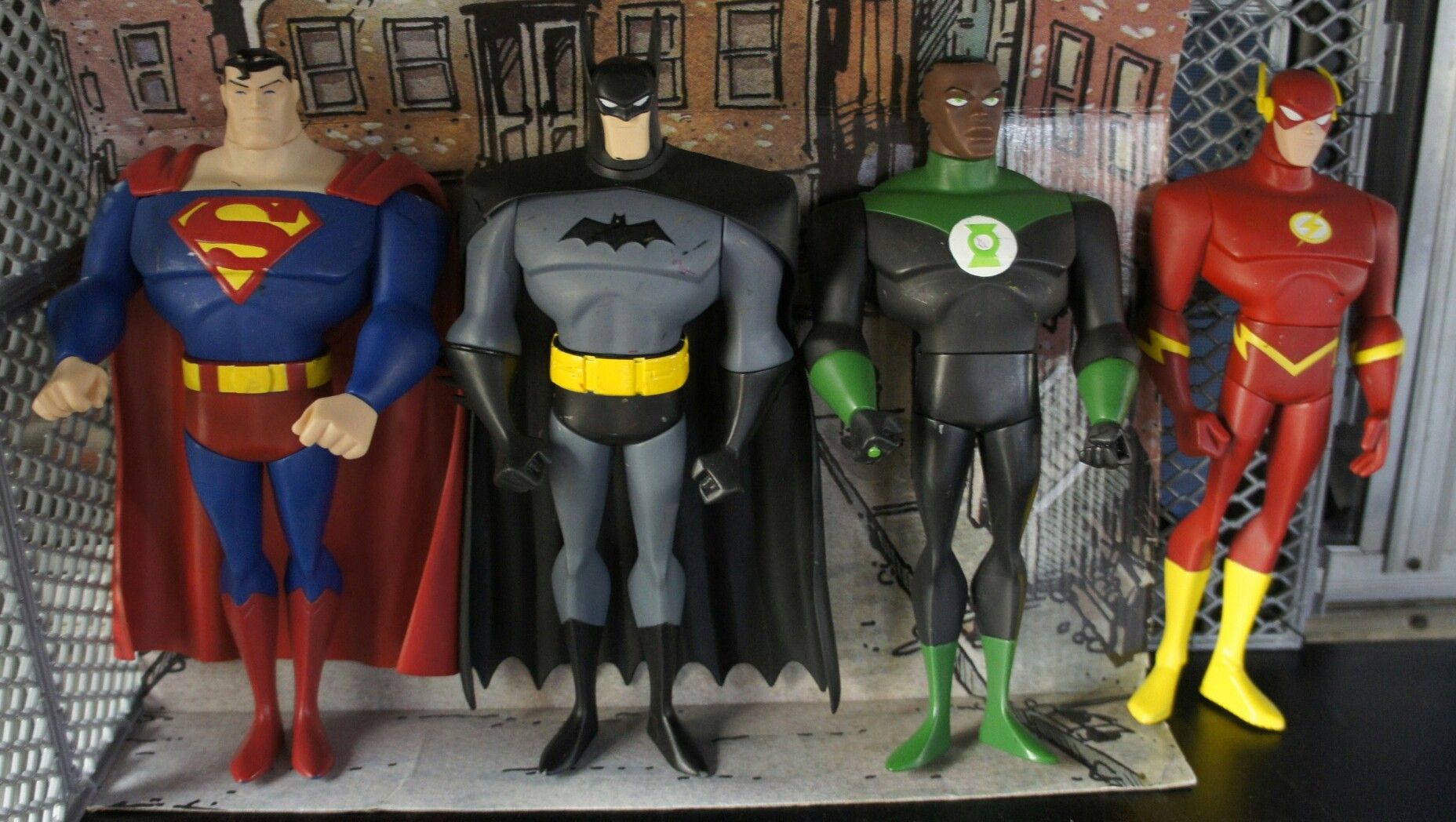 Dc comics 10 inches tall justice league action figures