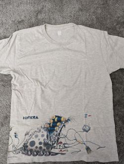Large Light Grey Tim Burton Shirt