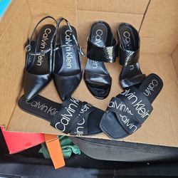 Calvin Klein Woman Heels 7 / Half And 8