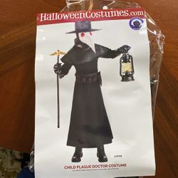 Plague Doctor Costume child Large