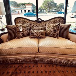 AICO By Michael Amini CHATEAU BEAUVAIS Sofa - NY