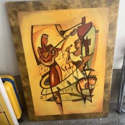 Never Hung up Painting 